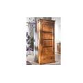 oxford #0900 armadio in legno di acacia laccato / miele 80x40x193