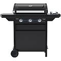 barbecue a gas compact 3 ls dualgas con fornello laterale 7. 5 kw gas naturale e gpl