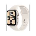 watch se 2024 gps 40mm alluminio galassia con cinturino sport s/m