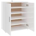 - scarpiera bianco lucido 60x35x70 cm in truciolato