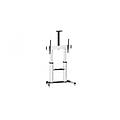 reflecta 23211 supporto da tavolo per tv a schermo piatto 2 54 m (100") alluminio nero (23211)
