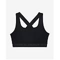 Under Armour Reggiseno Sportivo Crossback Mid Bra Black Sm S