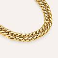 bracciale catena lady code acciaio dorato collezione lady code giallo