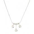 collana donna oro bianco diamanti gl100160