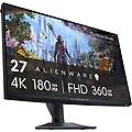 ALIENWARE monitor dell aw2725qf 27 ultrahd 4k 180hz ips g-sync hdr600 0 5ms
