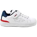 sneakers da bambino bianco con strap taglia 20