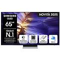 oled ai tv 65'' qe65s90fatxzt 4k processore nq4 ai gen3 4k ai upscaling pro schermo antiriflesso