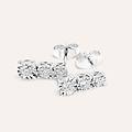 orecchini lobo trilogy diamotion oro bianco diamante collezione diamotion oro bianco