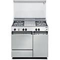 sggx 854 n cucina cucina freestanding elettrico/gas gas stainless steel a