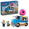 city donut truck food truck con minifigure per bambini dai 5 anni in su