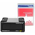 data hard disk esterno rdx quikstor 2 tb interfaccia usb 3. 0 colore nero