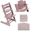 kit tripp trapp con cuscino eco e baby set 2 heather mauve heather mauve eco heather mauve heather
