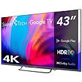 - 43ug02v tv led 43'' 2v 4k ultra hd google tv