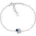 bracciale con charms pendenti donna argento 925 gioiello brqubbl