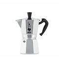 caffettiera italiana moka express 6 tazze 0 3l alluminio nero classica
