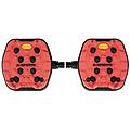 look. pedali per bicicletta piatti antiscivolo trail grip r rosso pedali ritiro gratis
