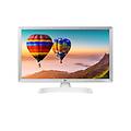 tv monitor 23 6" hd smart intern et hdmi vesa dvbt2 dvbs2 bianco (24tq510s-wz)