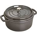 la cocotte cocotte rotonda 18 cm colore grigio grafite