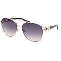 Guess Occhiali Da Sole Da Donna Gu00158 Shiny Rose Gold Gradient Blue One Size