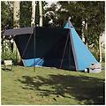 - tenda familiare tipi per 6 persone blu impermeabile