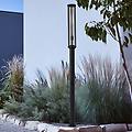 lampada da esterno alivaro nero 220 cm e27 ip65