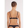 reggiseno balconcino ilenia in microfibra ultralight donna nero taglia 2c