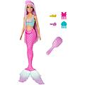 Mattel Bambola Hrr00 Barbie Sirena Capelli Fantasia