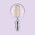 lampadina led e14 p45 4 3w 470lm 2700k a filamenti confezione da 6