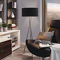 lampada da terra fondachelli in acciaio h 151. 5 cm e27 max60w