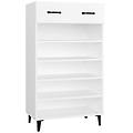 - scarpiera bianca 60x35x105 cm in legno multistrato
