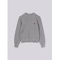 pullover in cotone con ricamo