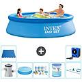 - piscina fuori terra in giro 305x76 cm blu include accessori coordinati a986