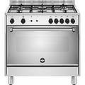 amn965gxv24 cucina con piano a gas 5 fuochi forno a gas acciao inox