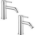 set miscelatori lavabo e bidet sunset