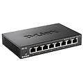 switch 8 porte gigabit case metallico