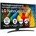 tv nanocell 43nano81a6a 43 4k ultrahd 60hz smart tv webos hdr10 dolby digital gaming