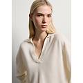 - maglioncino beige in pura lana regular fit donna naturale taglia xs