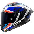 casco ff805 thunder gp raute blue / rosso nero rosso blu xl
