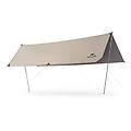 tarp campeggio sky ti black quadrangle khaki