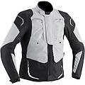 cross air giacca tessile da moto impermeabile nero grigio 2xl