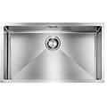 lavello 1 vasca (77x45cm) filoraggiato inox satinato 012006xcssp