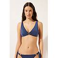 top canotta costume timeless diva donna blu 3