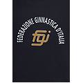 t-shirt unisex fgi con logo bicolore dark sapphire donna xxs