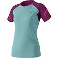 alpine pro maglia trail running donna light blue/violet i46 d40