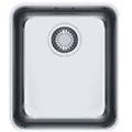 lavello 1 vasca (37x43cm) anx 110 34 aton inox satinato 122 0204 647