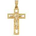 ciondolo croce uomo oro bianco giallo gl101846