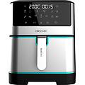 04984 friggitrice ad aria capacità 8 litri potenza 1800 w colore inox cecofry supreme 8000