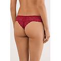 brasiliana in pizzo donna rosso taglia 2