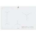 eil83443bw serie 600 bridge piano cottura a induzione 4 zone 80 cm comandi slider touch bianco