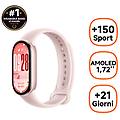 smart band 10 rose amoled braccialetto per rilevamento di attività 4 37 cm (1. 72'') rosa